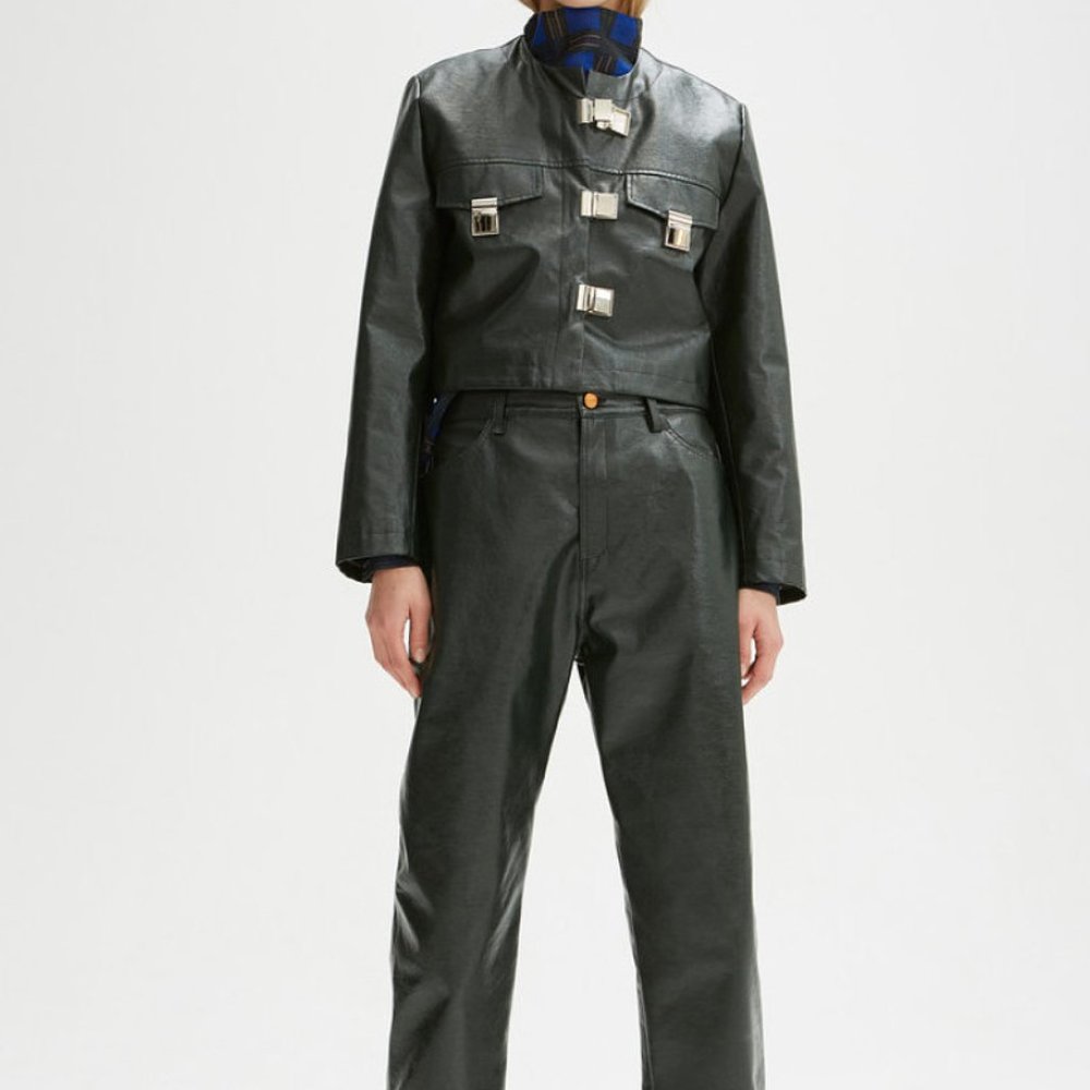 ISO Rodebjer Reza Jacket and Esztia Pants in Pine